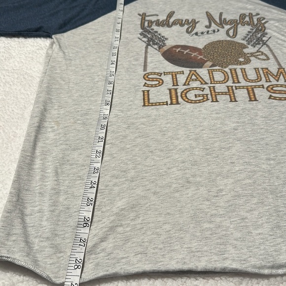 Next Level “Friday Nights & Stadium Lights” Football Shirt, EUC, Size Large - Picture 6 of 8